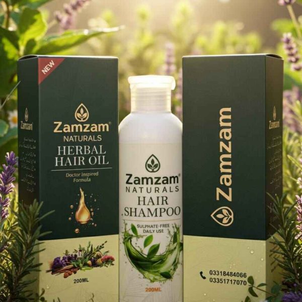 Zam Zam Hair oil and Shampoo